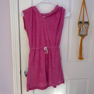 GAP kids pink bathing suit cover up